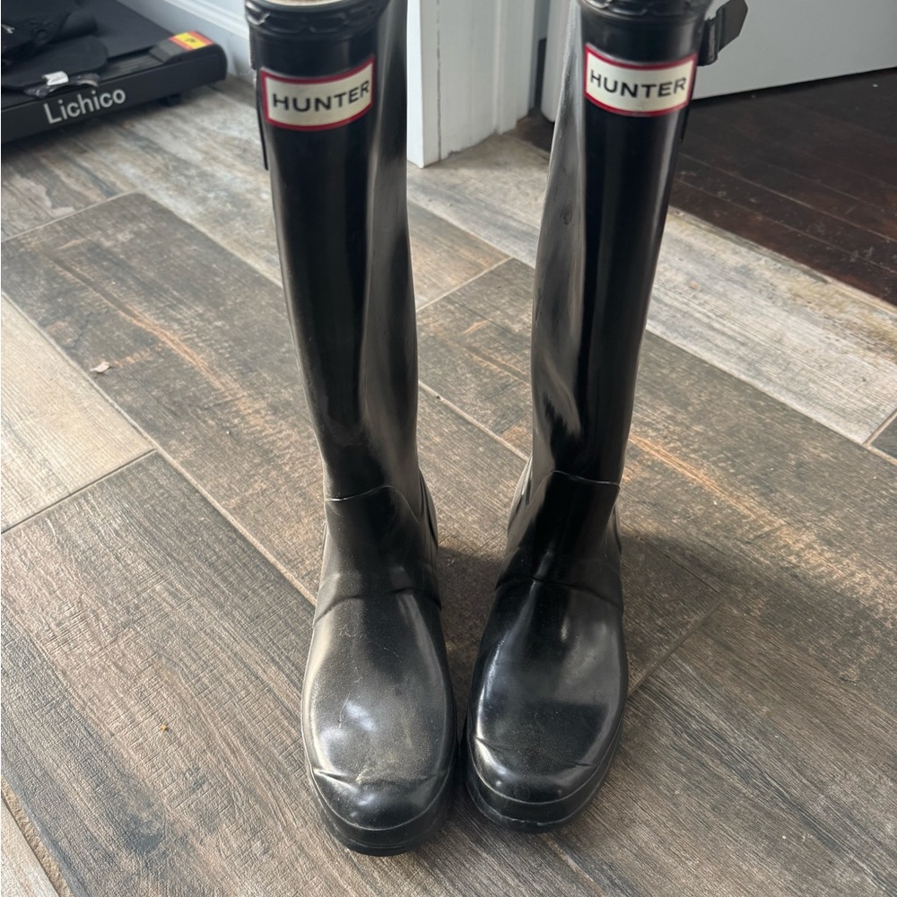 Hunter Classic Black Waterproof Boots